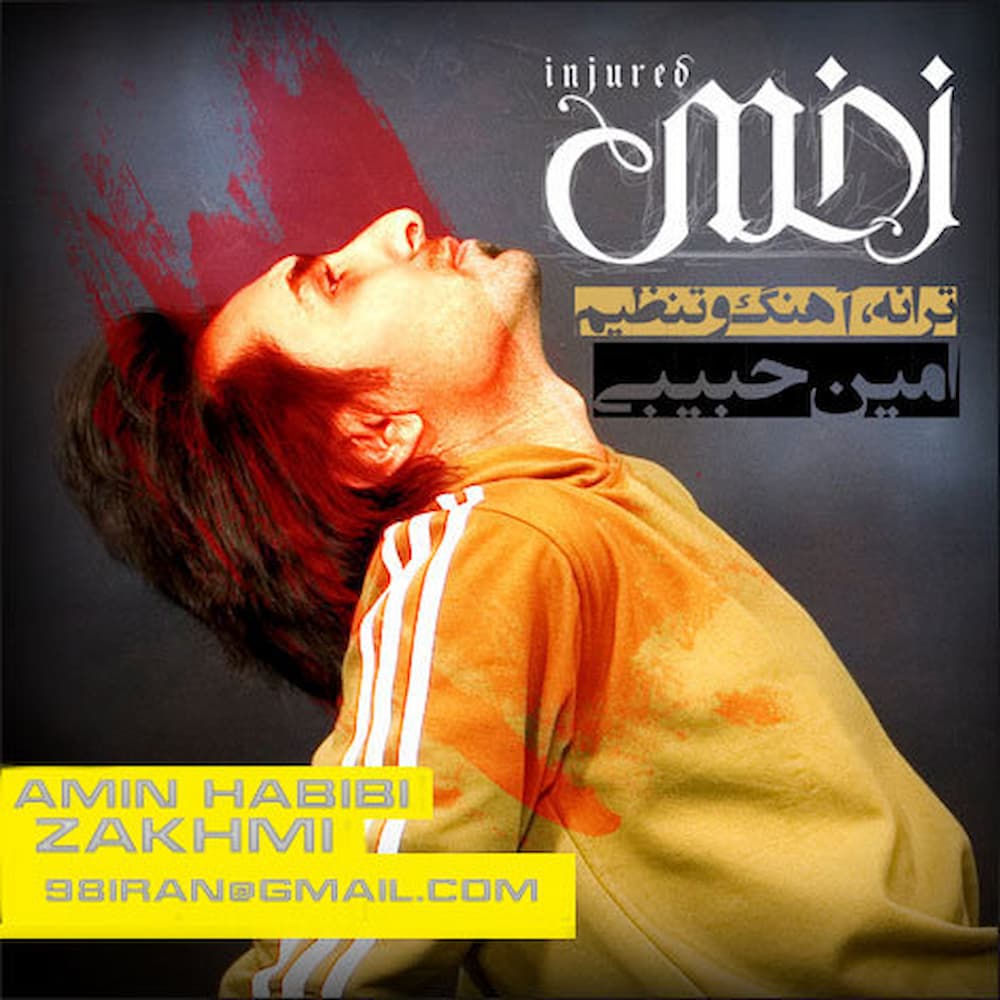 آهنگ امین حبیبی به نام زخمی