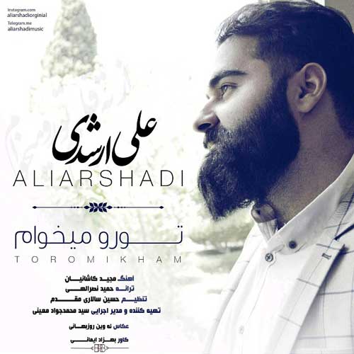 دانلود آهنگ جدید علی ارشدی به نام تو رو میخوام