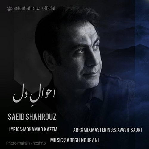 آهنگ سعید شهروز به نام احوال دل